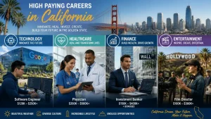 high paying careers california