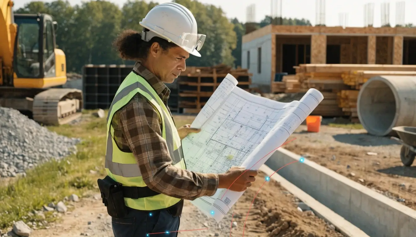 Civil engineer working in infrastructure role